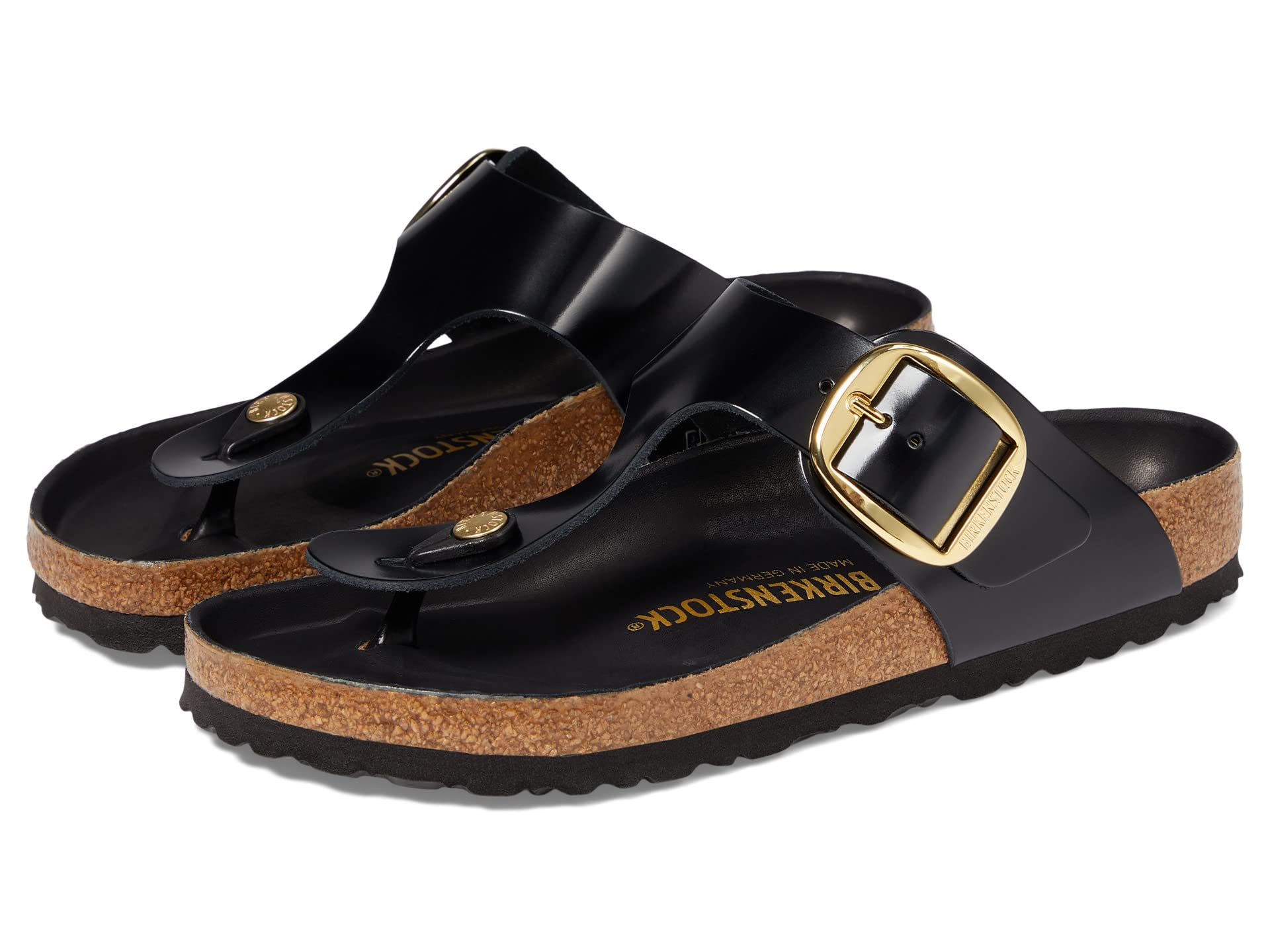 

Сандалии Birkenstock Gizeh Big Buckle High Shine