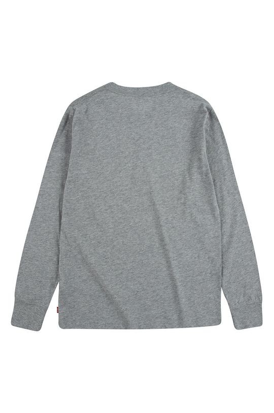 Детская футболка с длинными рукавами Levi's, серый — фото 2