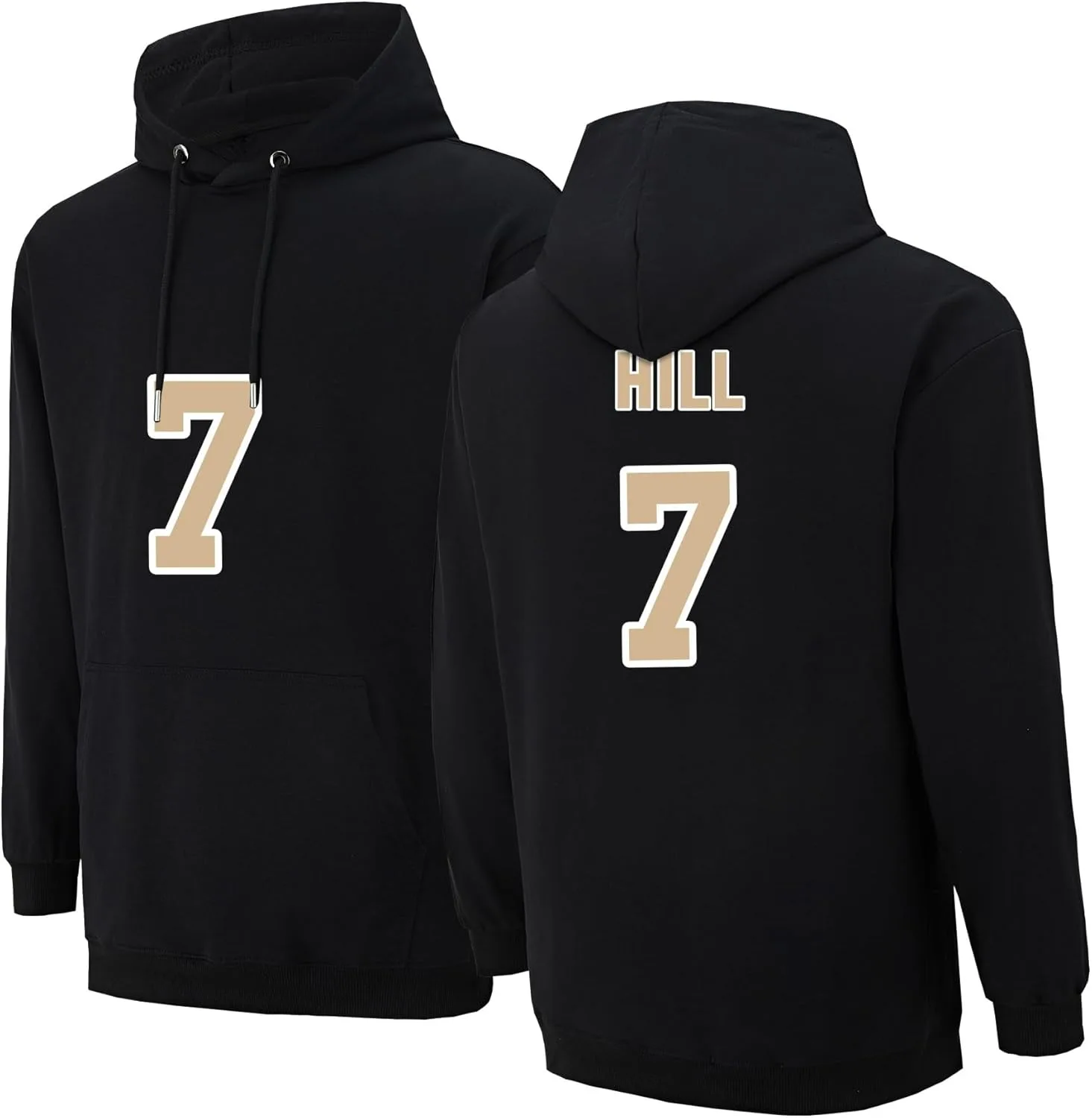 

Мужская футбольная толстовка из хлопкового флиса, с капюшоном и карманом-кенгуру Shxinet