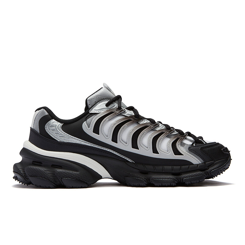 Кроссовки FILA FUSION BRACKET Lifestyle Shoes Men Low-top Black/Lily White, черный — фото 2