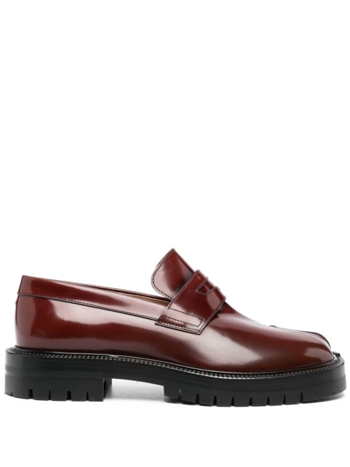 

Maison Margiela лоферы Tabi, красный