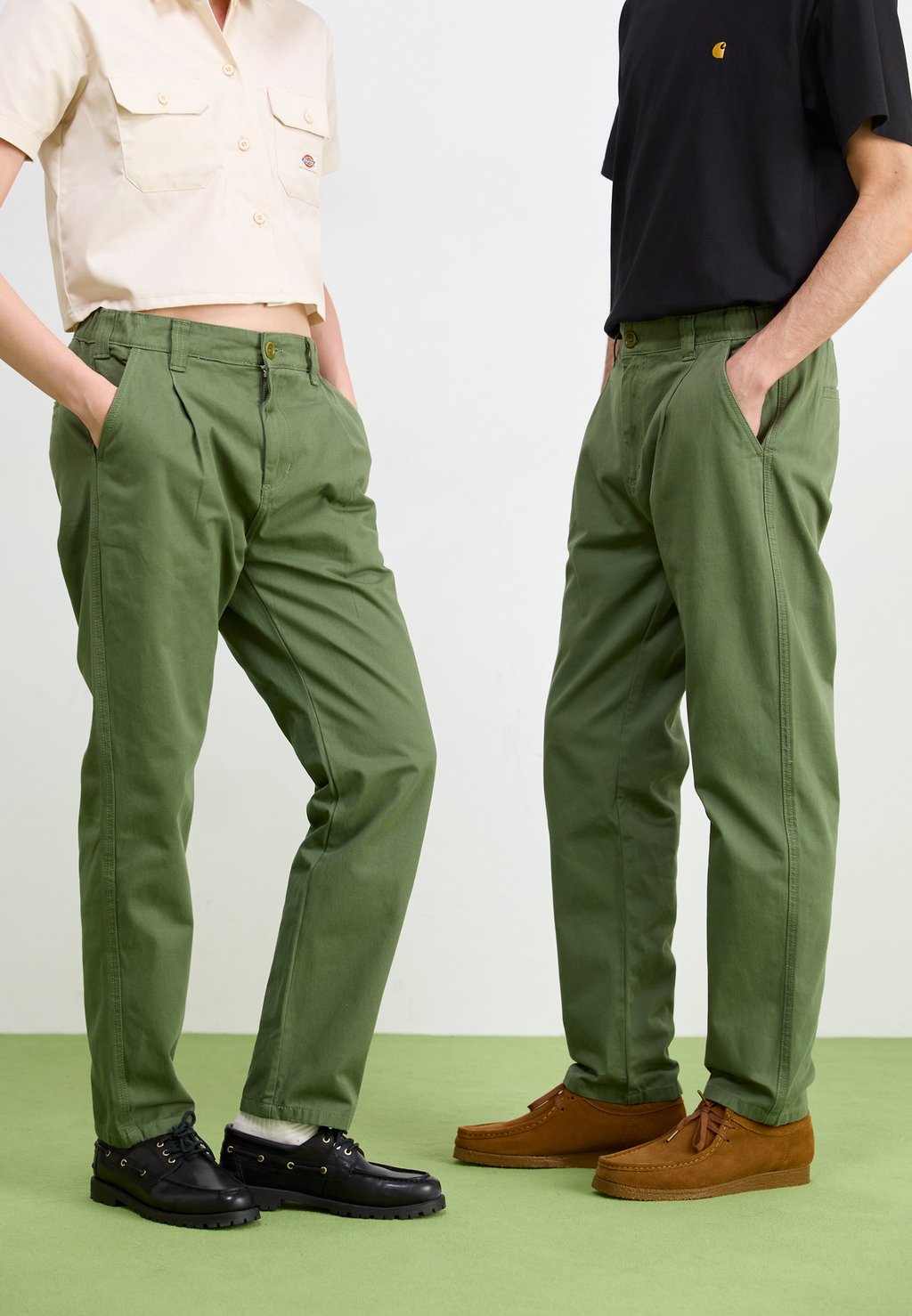 

Брюки DRILL WAITER PANT UNISEX Service Works, оливковый