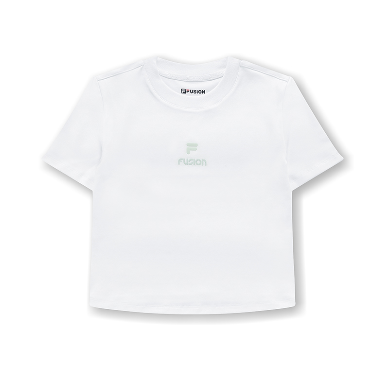 

FILA FUSION Футболка SS24 женская стандартная White, Белый, FILA FUSION Футболка SS24 женская стандартная White