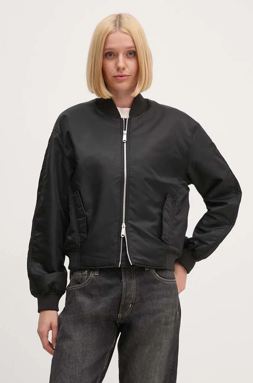 

Бомбер Calvin Klein Jeans, черный