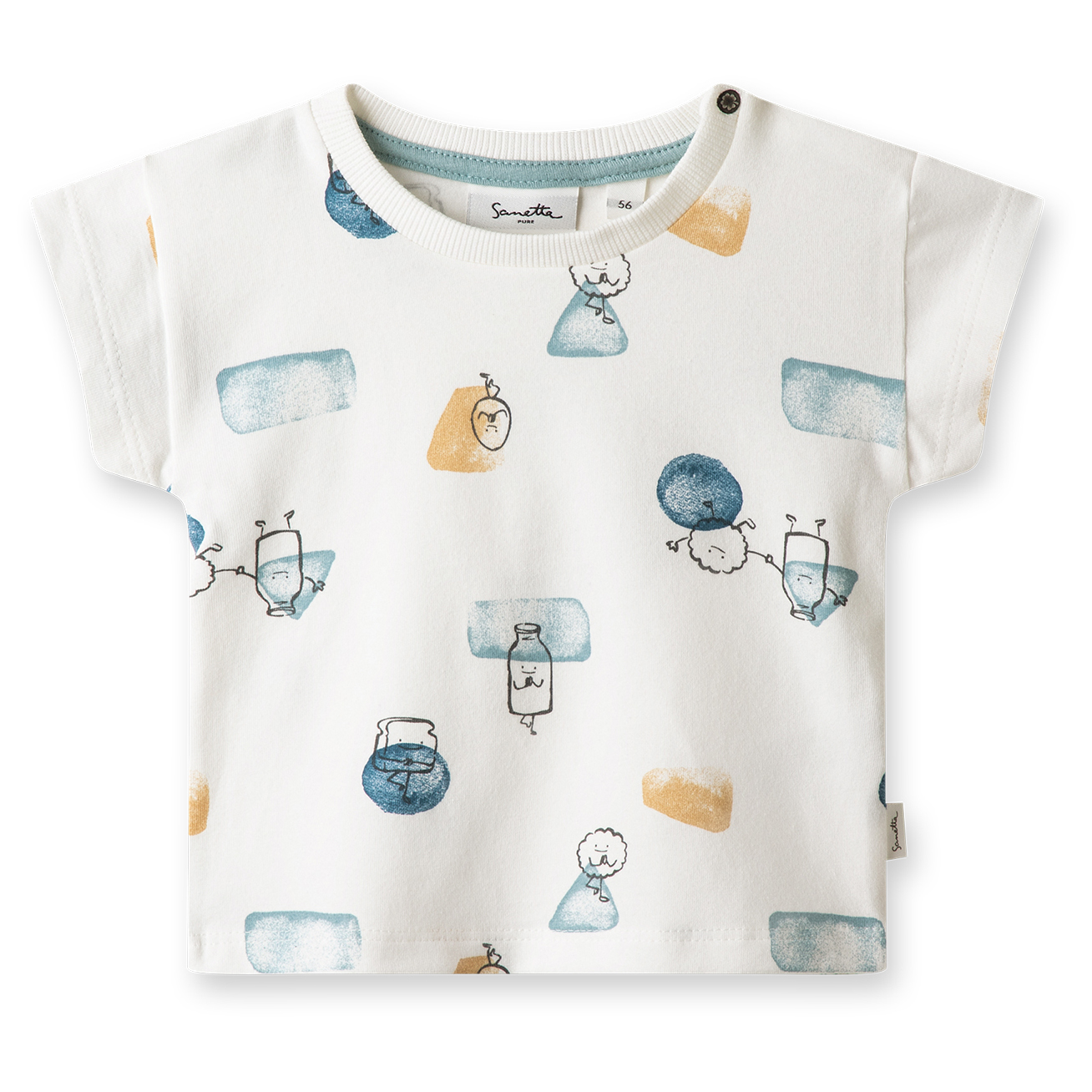 

Футболка Sanetta Pure Baby Boys LT 1, цвет Ivory