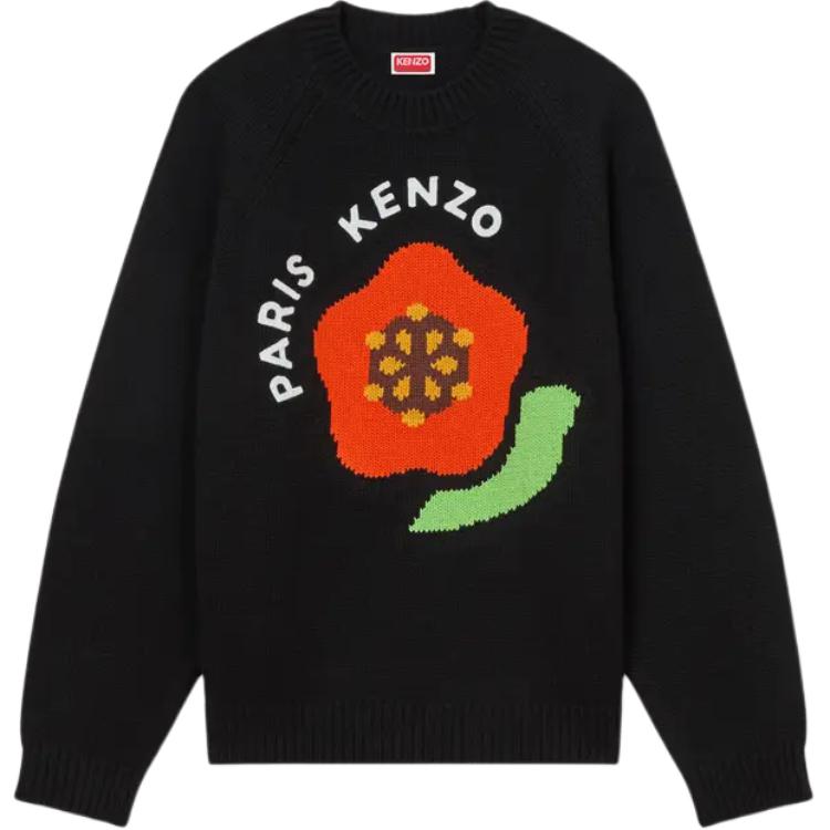

Поповский джемпер KENZO, черный