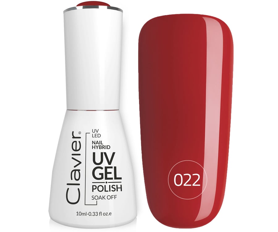 

Гибридный лак для ногтей - Clavier Luxury 022 - Ready Red
