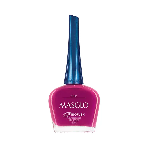 

Максимальная стойкость эмали Esmalte De Uñas Masglo, цвет chic