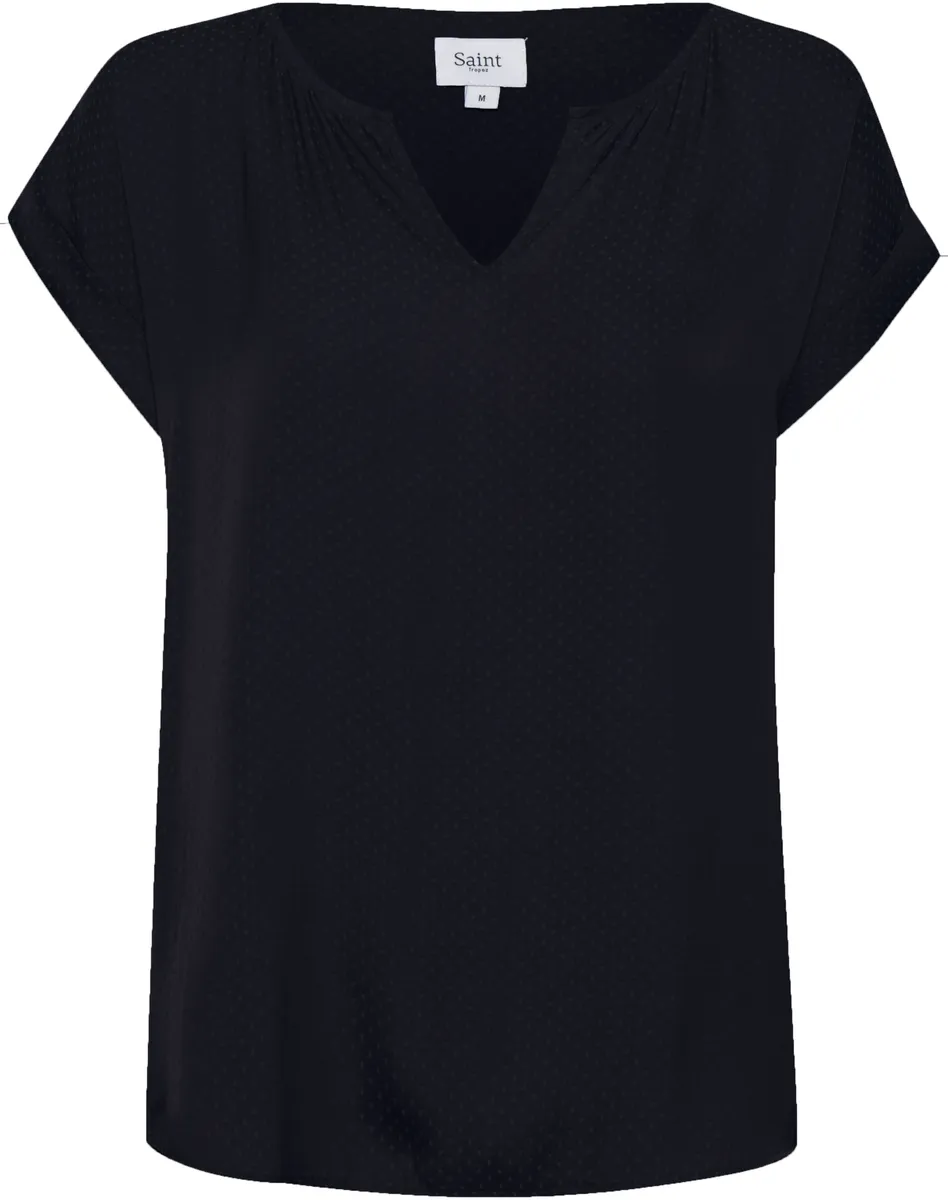 

Блузка-рубашка Saint Tropez "BrianaSZ SS Top", синий