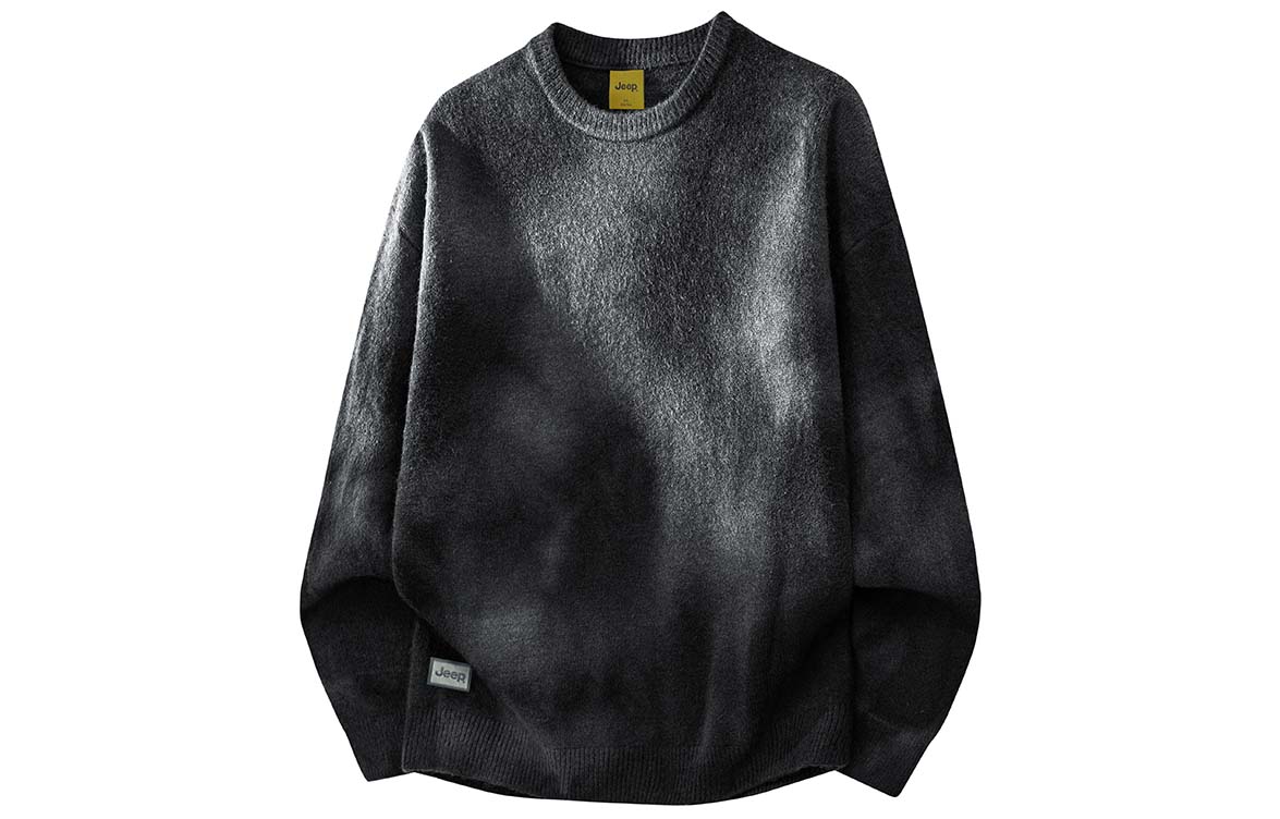 

Свитер Unisex Crew Neck Moderate Others Jeep, темно-серый