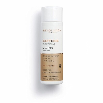 

Revolution Haircare Шампунь с кофеином, бодрящий для тонких волос, 250 мл, Makeup Revolution