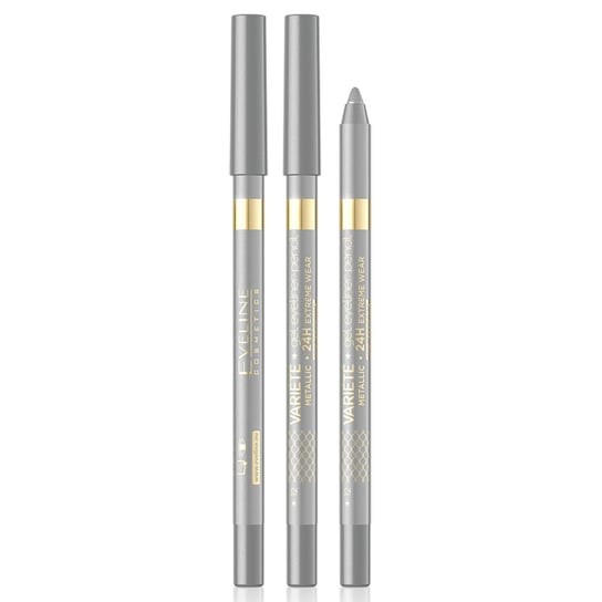 

Водостойкий гелевый карандаш для глаз, 12 оттенков серебра Eveline Cosmetics, Variete