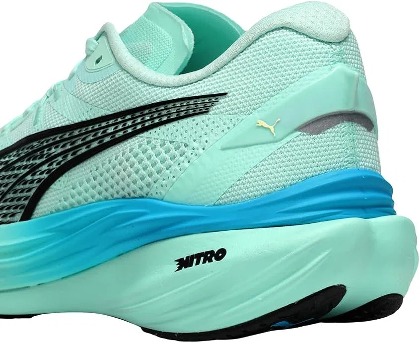 Мужские кроссовки Puma Deviate Nitro 3, Mint Melt Speed Blue — фото 4