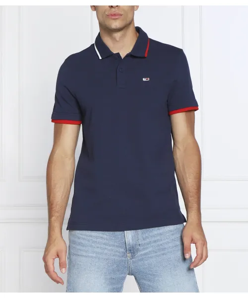 

Футболка поло Regular fit Tommy Jeans, синий