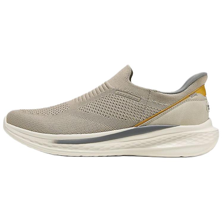 

Skechers Мужские дышащие поддерживающие кроссовки для ходьбы SLADE Rebound цвета taupe