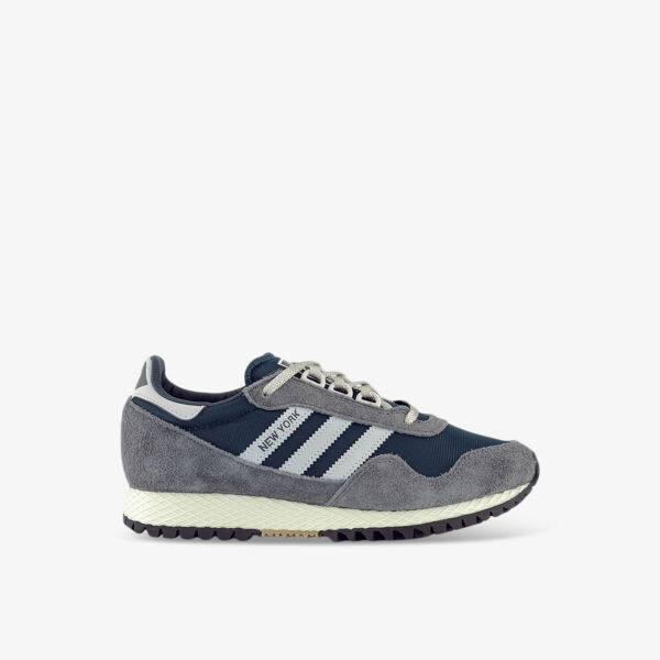 

Кроссовки New York из сетки и замши с низким верхом Adidas, черный