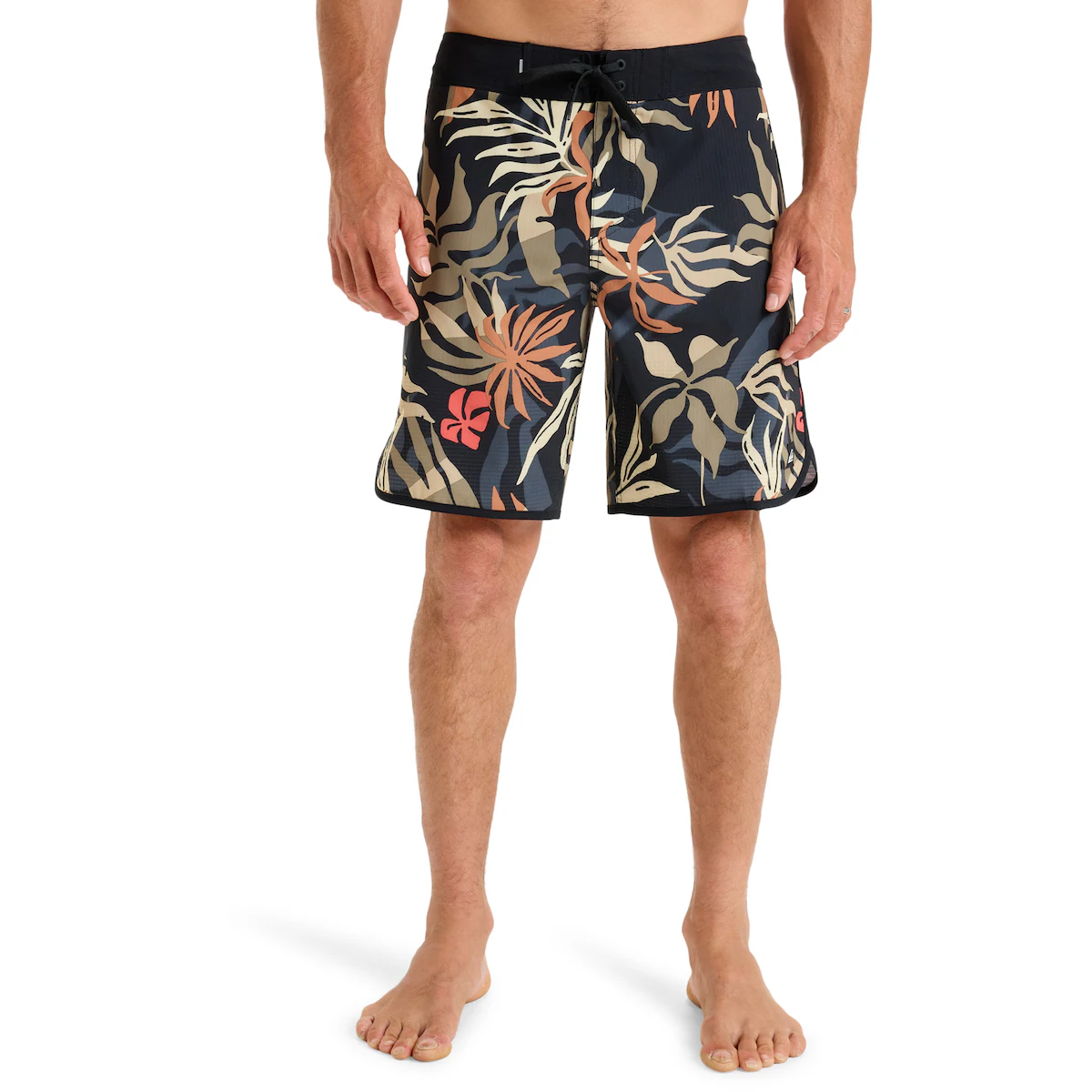 

Мужские плавки Quiksilver Highline Scallop 19", черный/натуральный