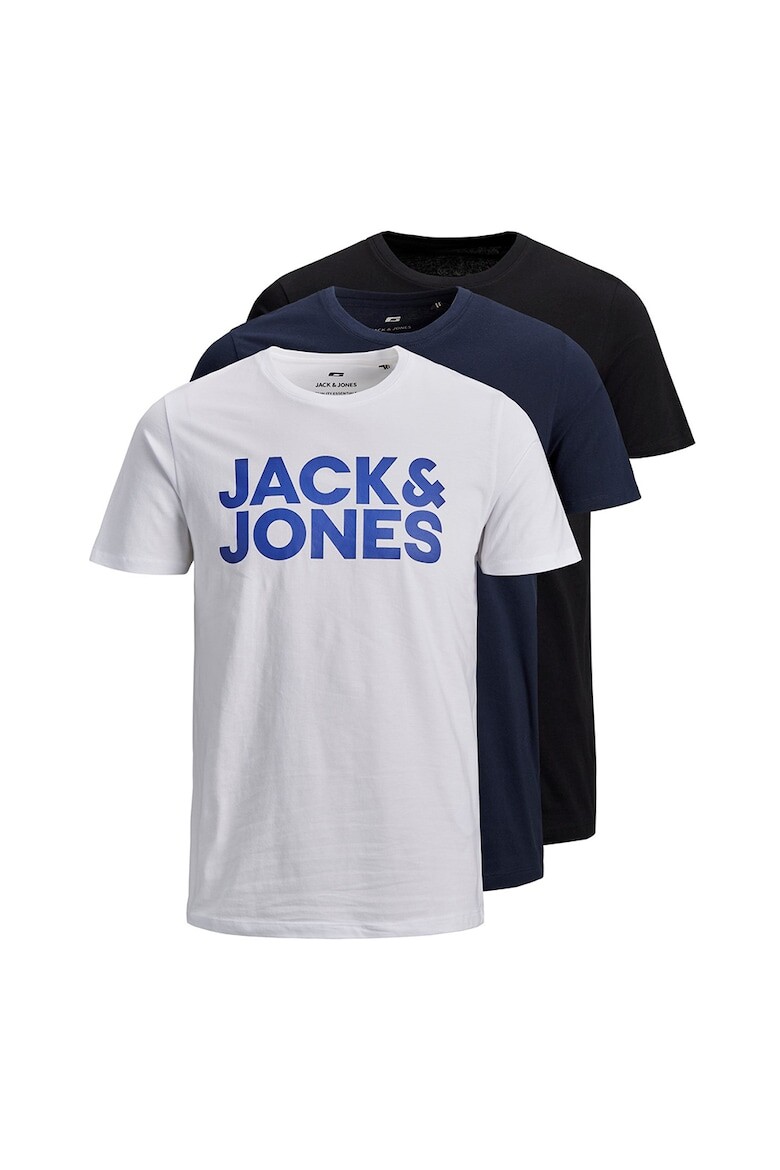 

Футболки с логотипом - 3 шт Jack & Jones, черный