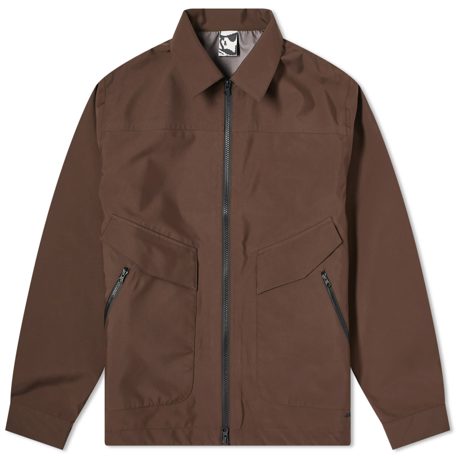 

Рубашка Gr10K 3L Overshirt, цвет Soil Brown