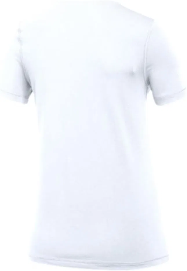 Женская футболка Nike Pro Mesh White — фото 2