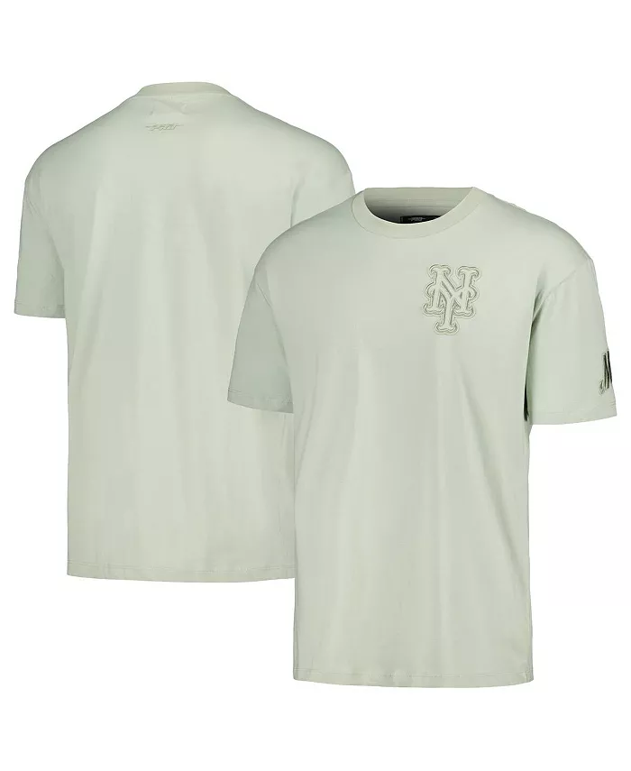 

Мужская футболка Mint New York Mets Neutral CJ с заниженными плечами Pro Standard