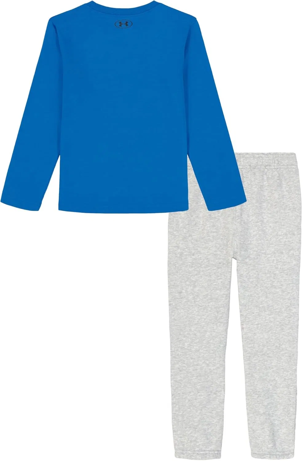 Детский комплект из лонгслива и флисовых штанов Under Armour, Blue Atlantis Fish — фото 2