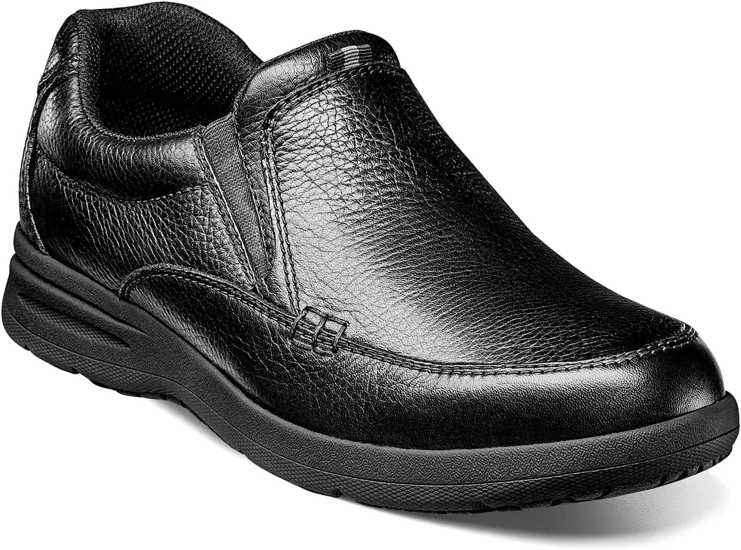 Мужские туфли Nunn Bus Hcam Slip-On - Cam Pull On Boot Nunn Bush, Black Milled — фото 2
