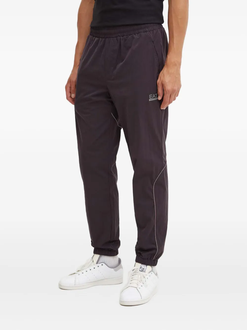 

Комбинезон с капюшоном и на молнии Ea7 Emporio Armani, синий