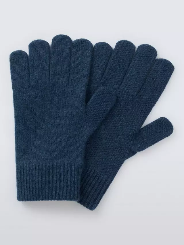 

Перчатки John Lewis Cashmere, цвет orion/blue