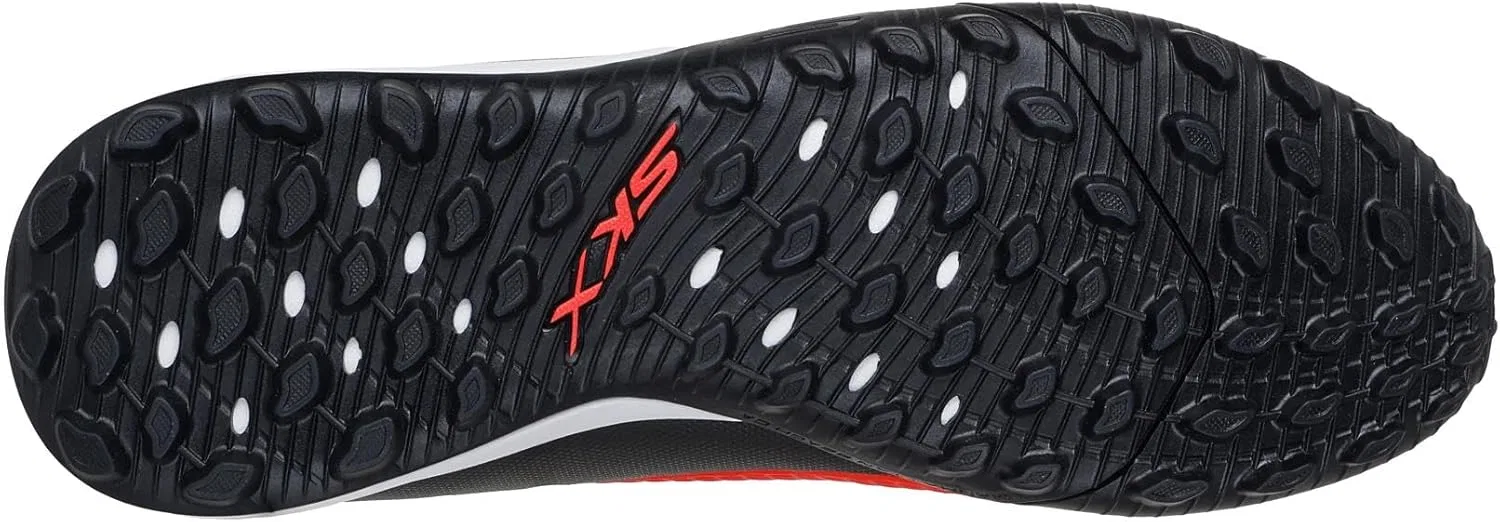 Мужские кроссовки Skechers SKX_2 Academy Turf Football Trainer, Red Synthetic Black Trim — фото 4