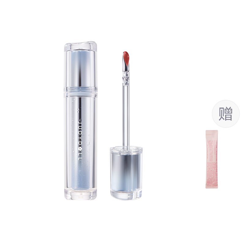 Бальзам для губ Ice Iron Serum Mirror Finish с эффектом водяного света, натуральный глянцевый, стойкий, устойчивый к переносу, 2,4 г Judydoll — фото 3