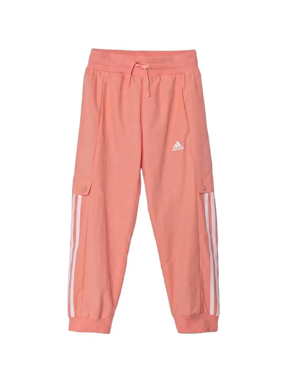Брюки карго с логотипом Adidas Kids, розовый