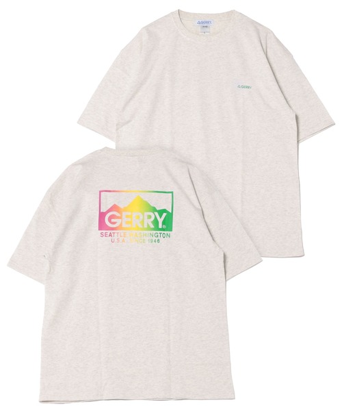 

Футболка с коротким рукавом, с индивидуальным принтом GERRY, светло-серый