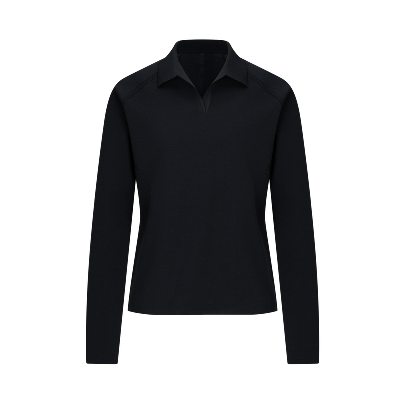 

Женская поло с длинным рукавом для городских поездок DESCENTE, Ib-Stretch Limo