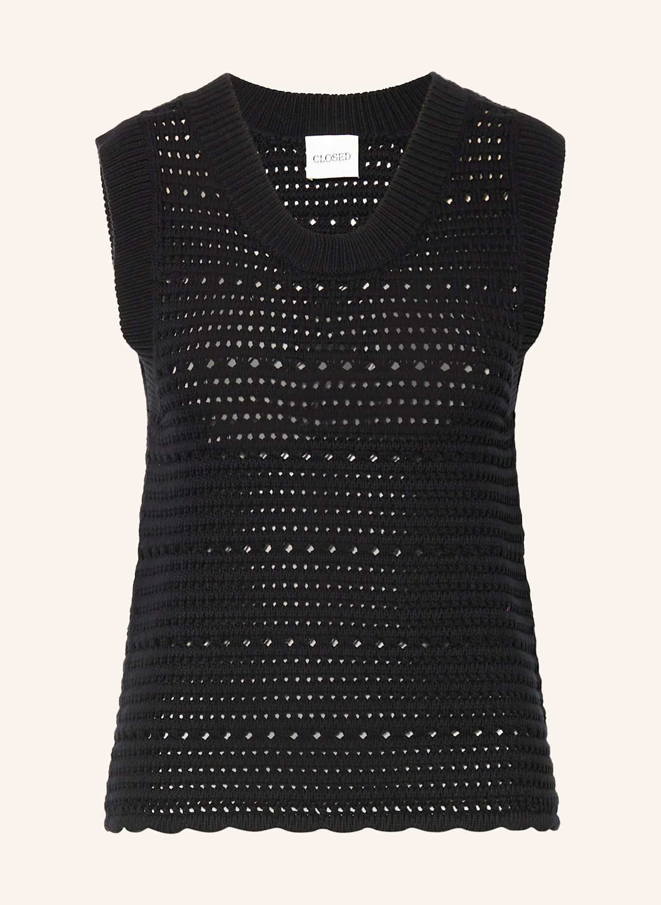 

Свитер жилет Closed, черный