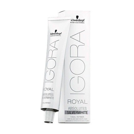 

Igora Royal Absoloutes Silverwhite Перманентная краска для волос Серый Сиреневый 60мл, Schwarzkopf
