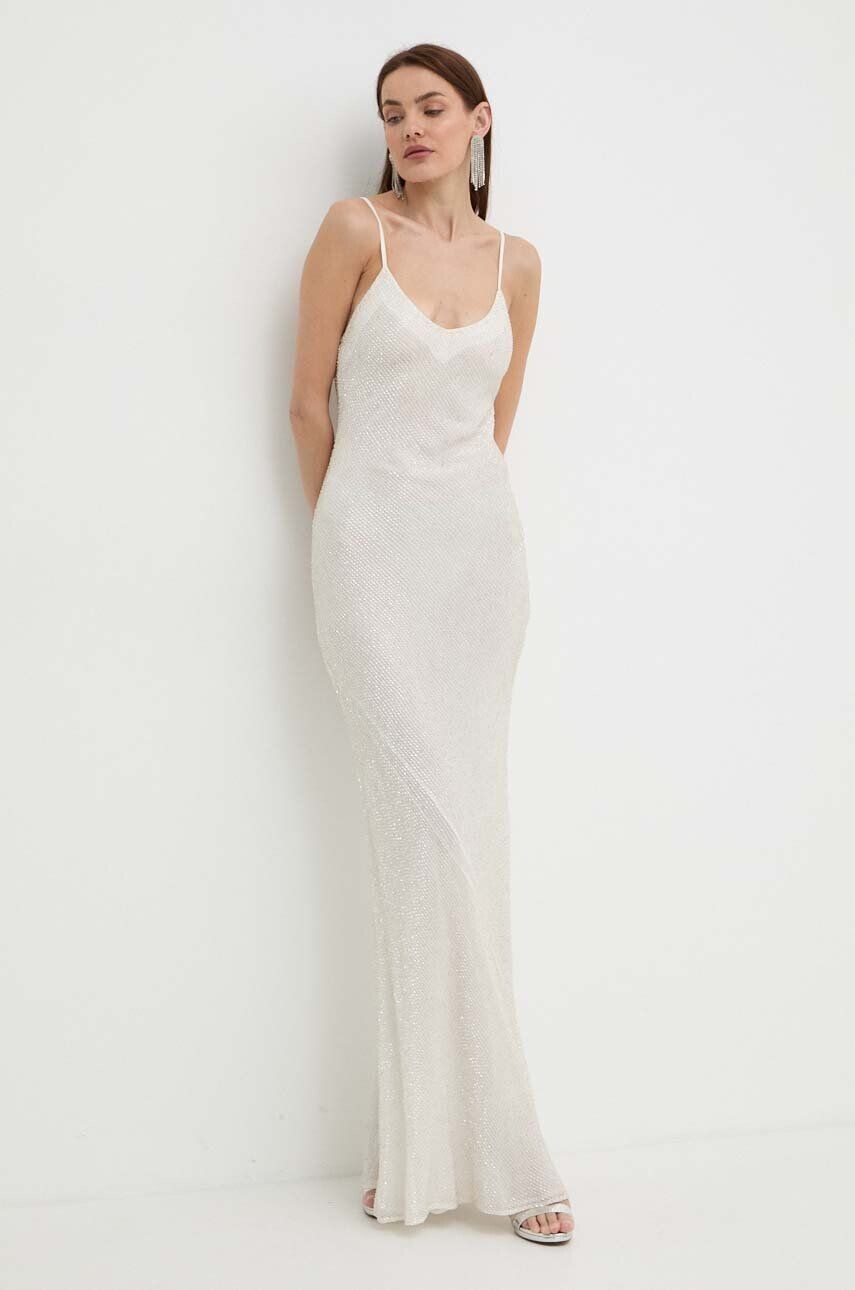 

Платье Elisabetta Franchi, бежевый