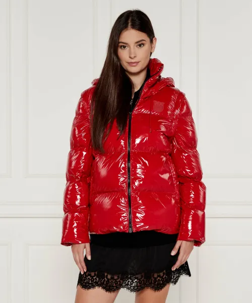 

Куртка с кристаллами 2 в 1 Regular fit Pinko, красный