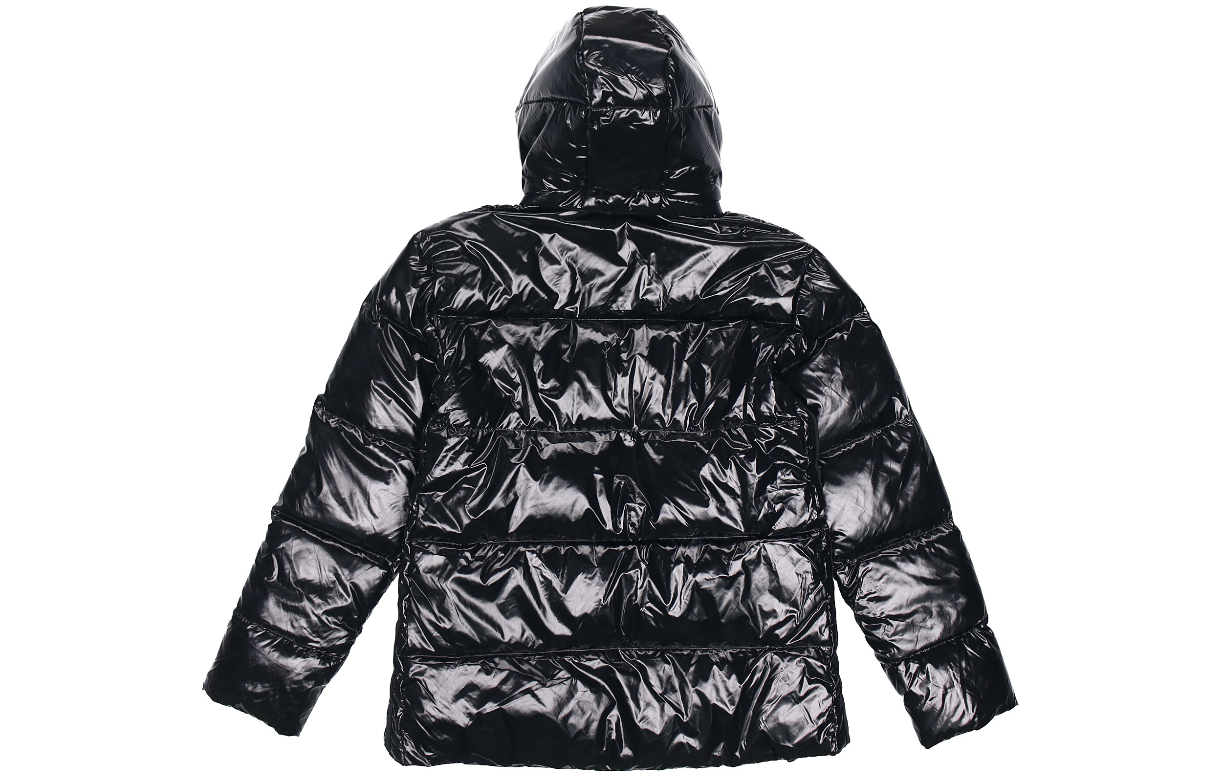 Adidas Originals Глянцевая пуховая куртка зимняя женская Black — фото 4