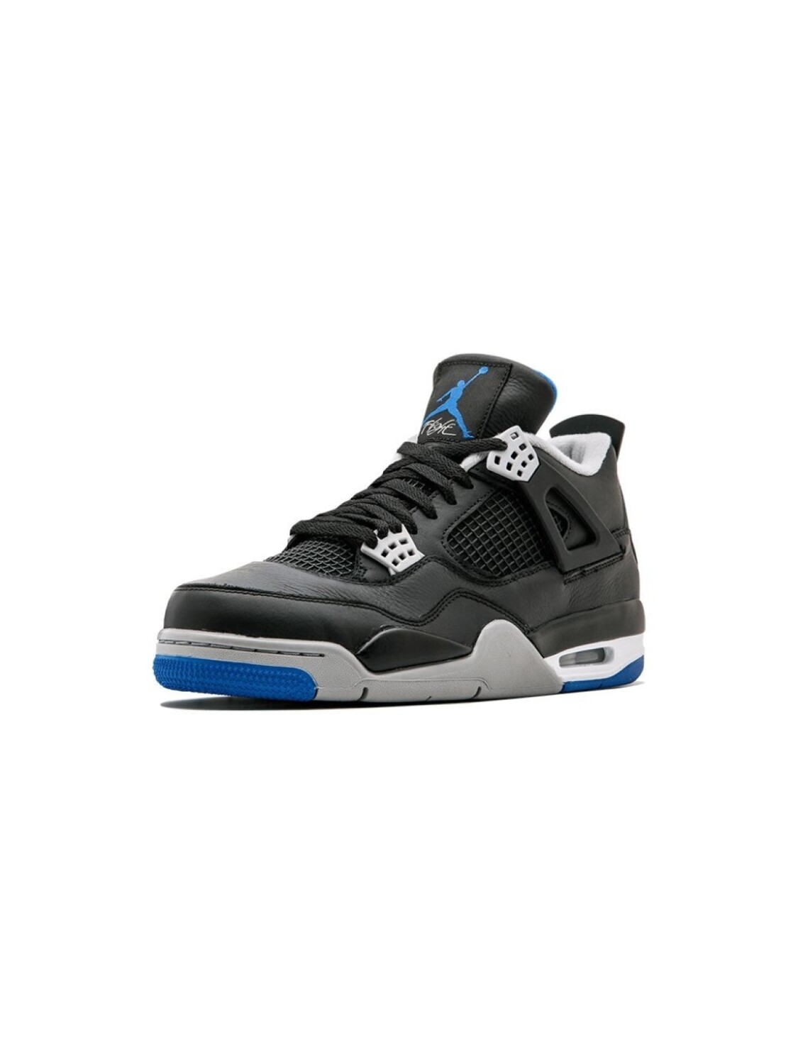 Кроссовки Jordan Air Jordan 4 Retro, черный/синий — фото 4