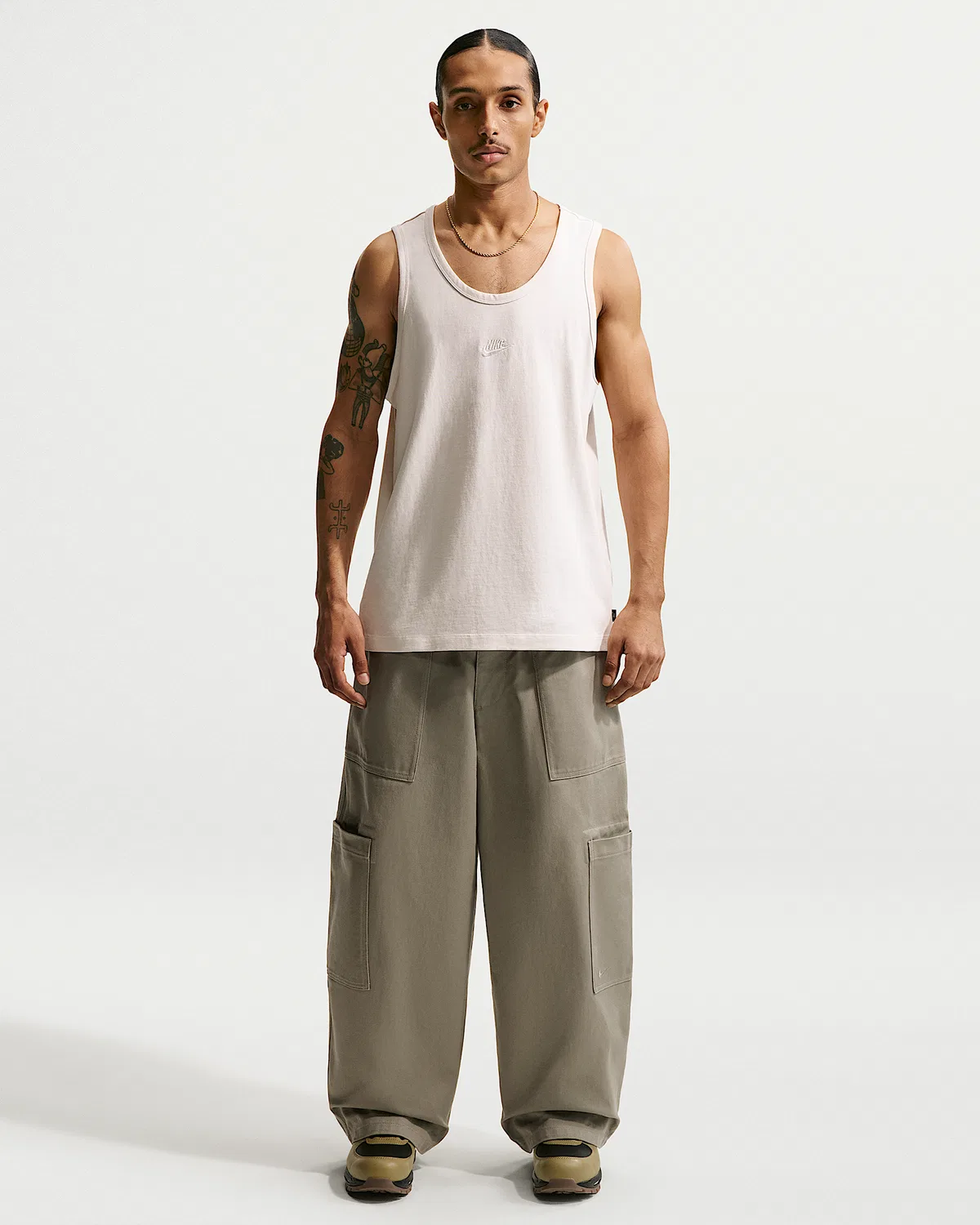 Мужская майка Nike Sportswear Premium Essentials, Phantom — фото 4