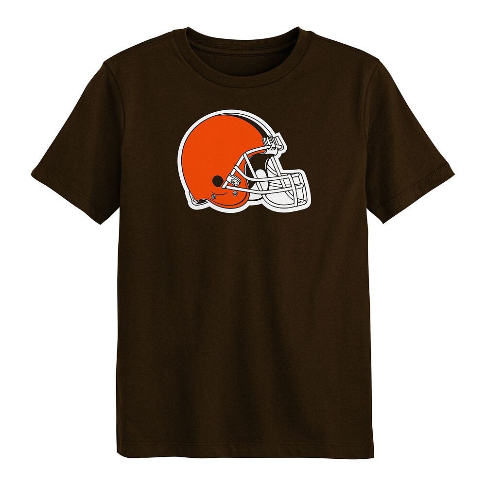 

Коричневая футболка с логотипом Cleveland Browns Primary для дошкольников Outerstuff, цвет Brn Brown