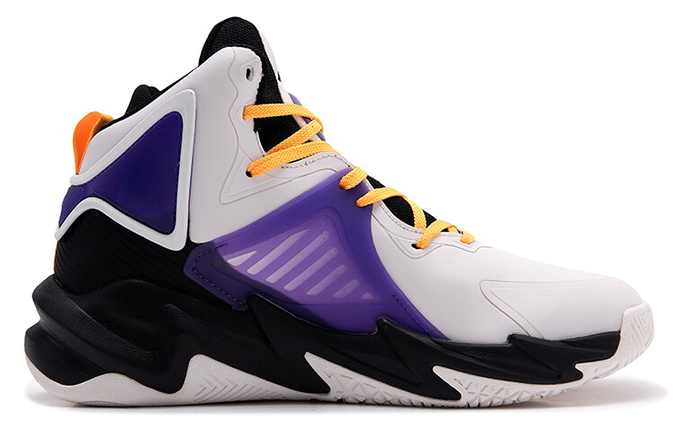 

Баскетбольные кроссовки Basketball Shoes Men Mid-Top Pearl White Saiqi