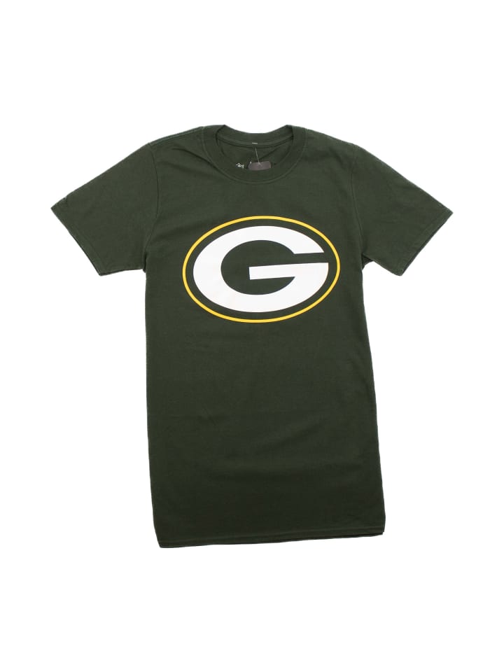 

Футболка Green Bay Packers зеленого цвета FANATICS, Зеленый, Футболка Green Bay Packers зеленого цвета FANATICS