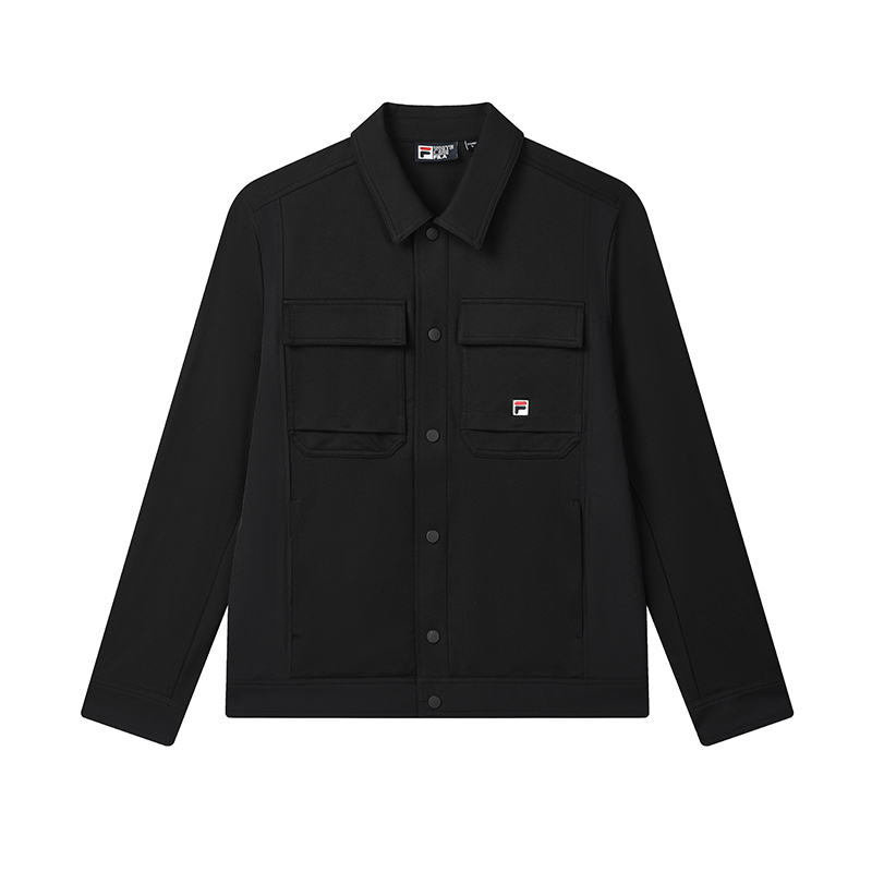 

FILA Leisure Sports Series вязаный свитер для мужчин Jet Black