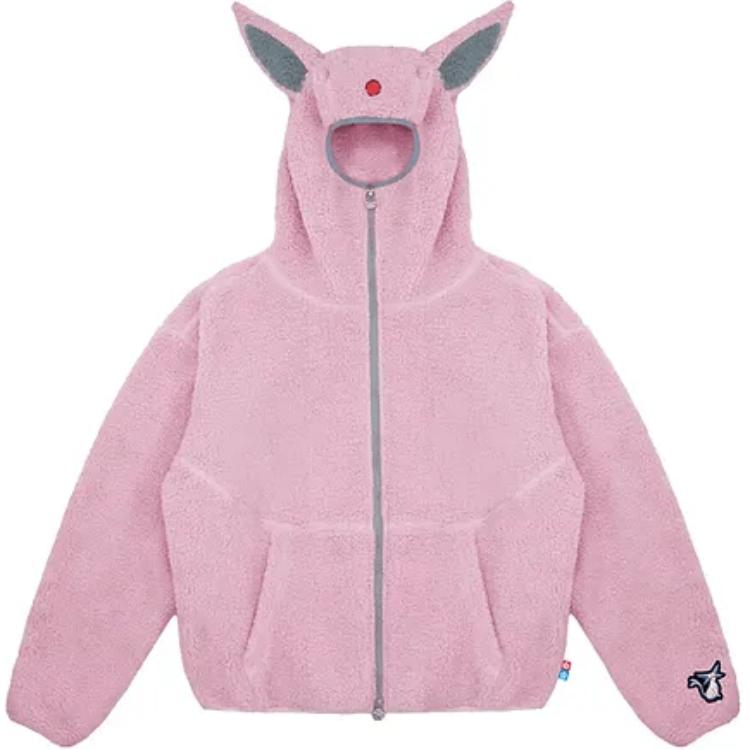 

Vandy The Pink Толстовка с капюшоном Покемон Иви, Pink