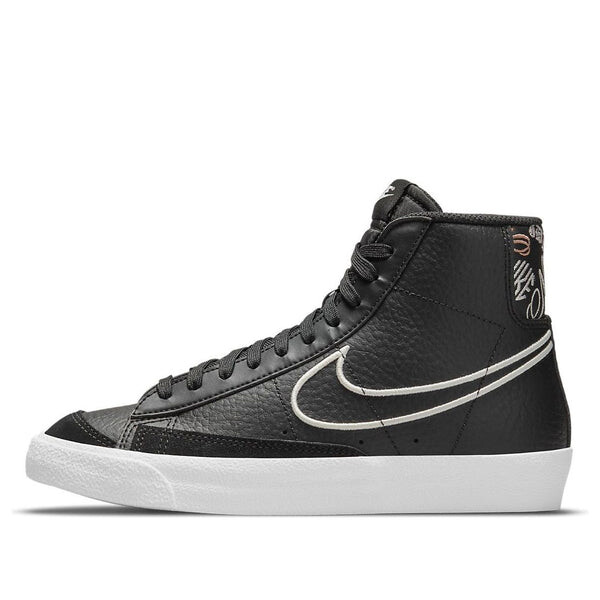 

Кроссовки blazer mid '77 se 'playful fonts' Nike, черный