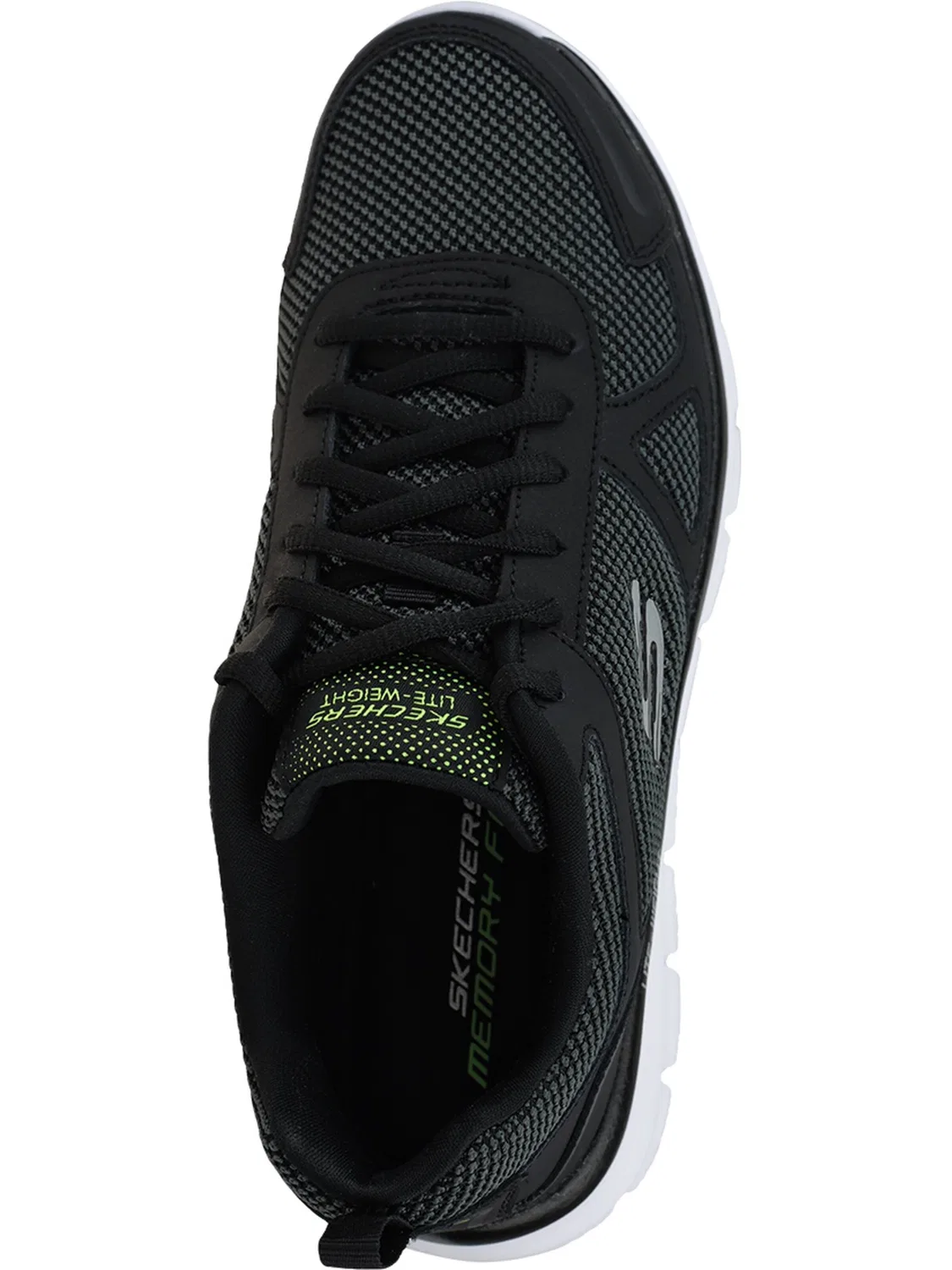 Слипоны 'Track - Bucolo' Skechers, Mottled Black — фото 4