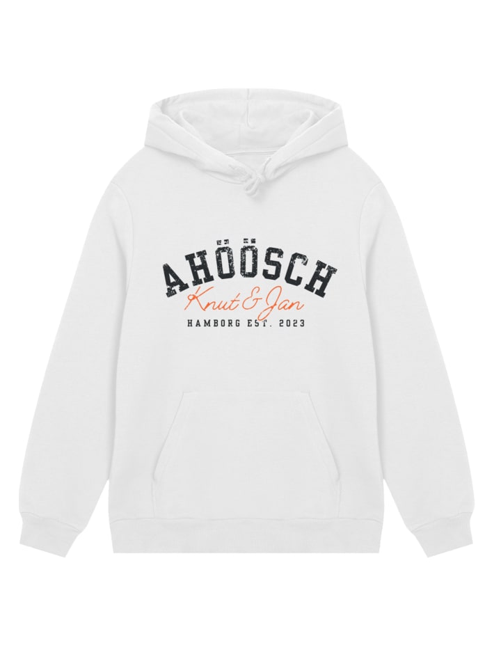 

Худи кремового цвета Knut & Jan Hamburg Ahöösch Plattdeutsch F4NT4STIC