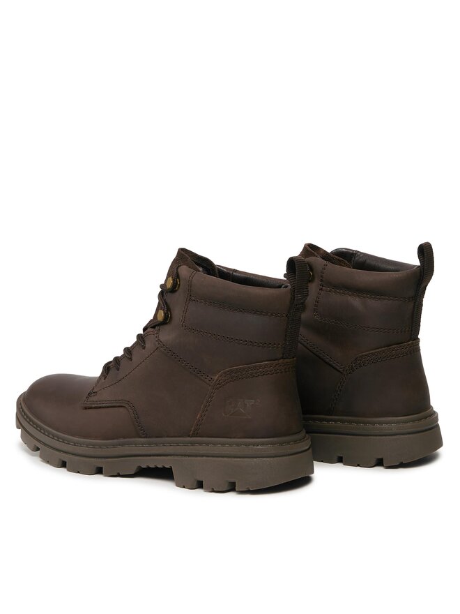 Ботильоны на шнуровке CAT Footwear Practitioner Mid P725843, коричневый — фото 3